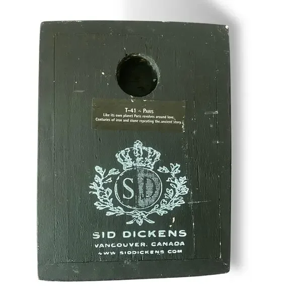 Sid Dickens Memory Block "Paris 1998" T-41 Tile 8”x 6” Retired Iron Collection - Picture 3 of 12